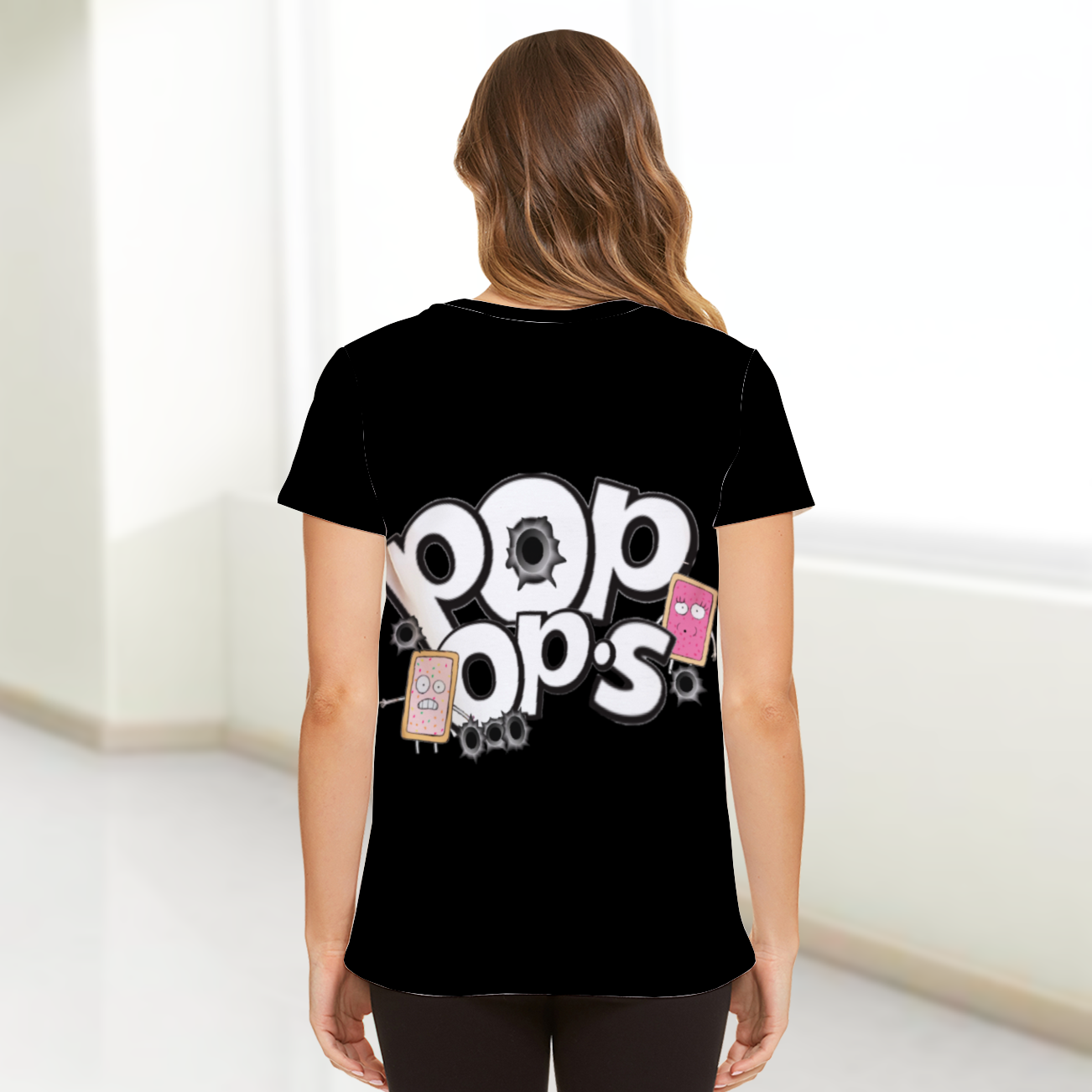 UNISEX POP OPS UNISEX T-Shirt BLACK