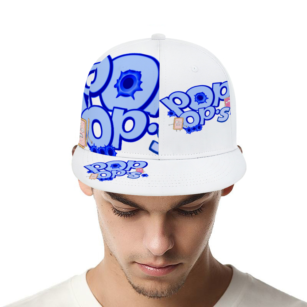 POP OPS Trucker Hat BLUE WHITE