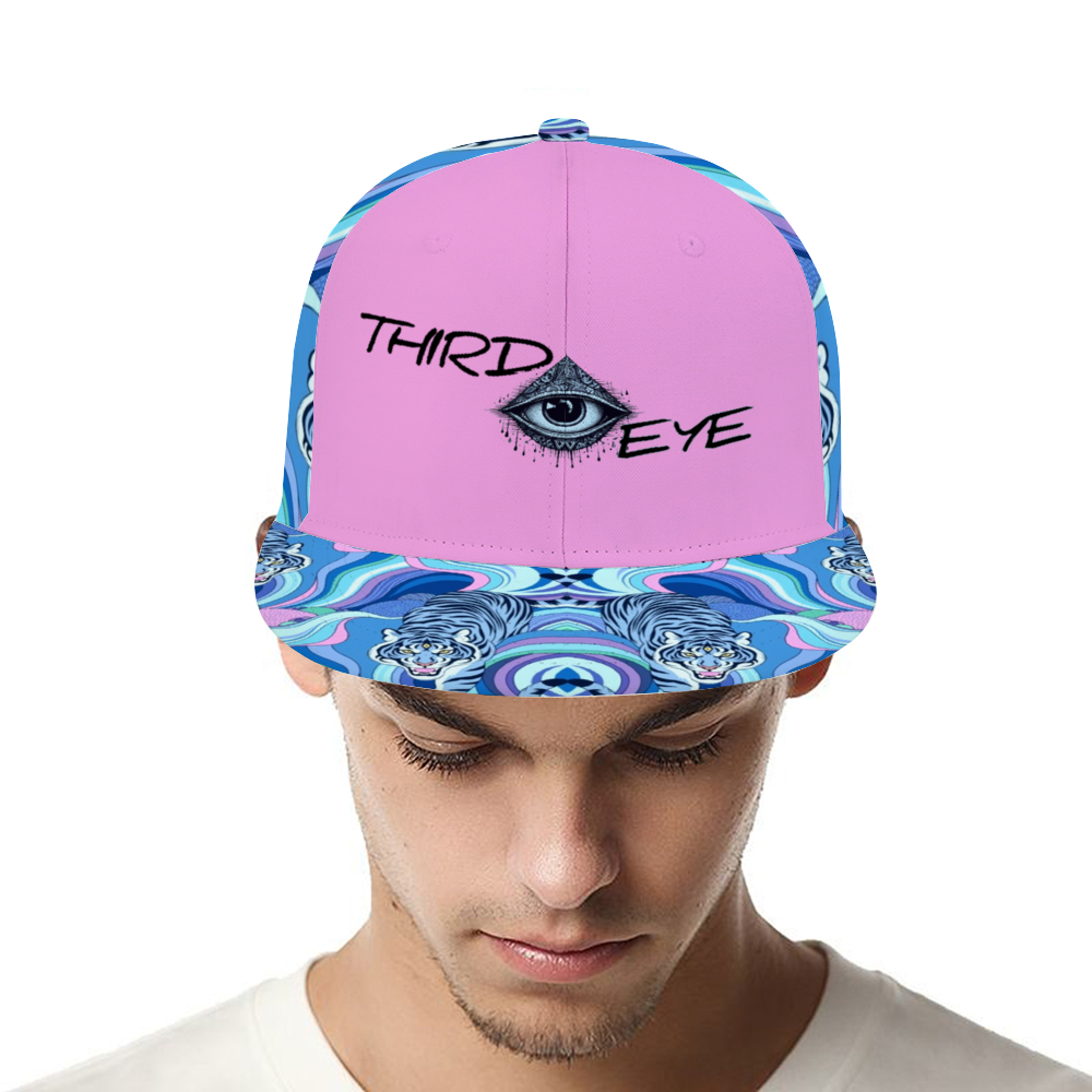 Third Eye Adjustable Trucker Hat Pink