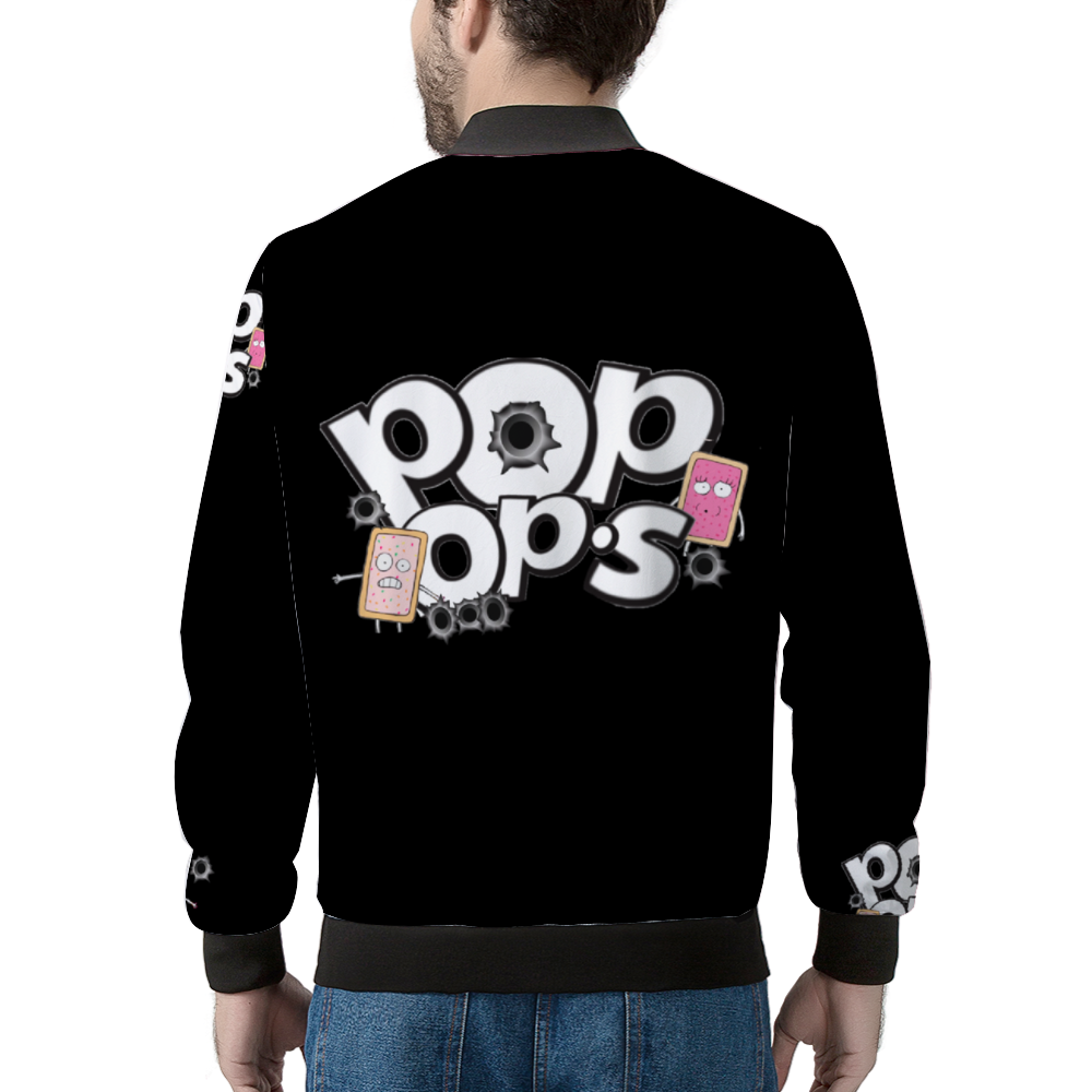 POP OPS Bomber Jacket BLACK