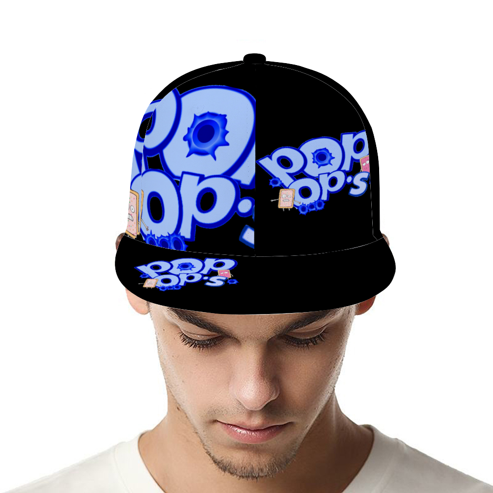 POP OPS Trucker Hat BLACK BLUE