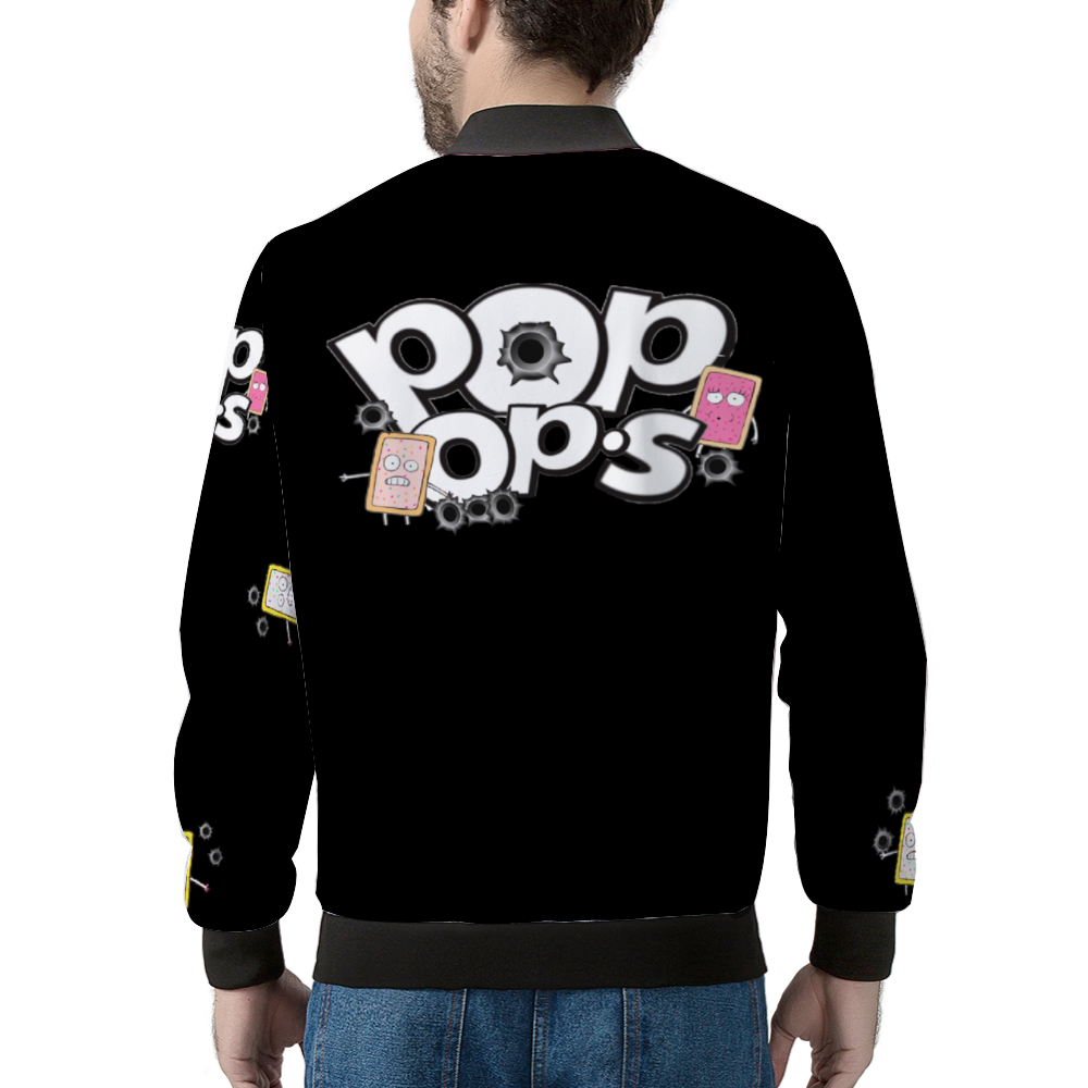 POP OPS Bomber Jacket BLACK