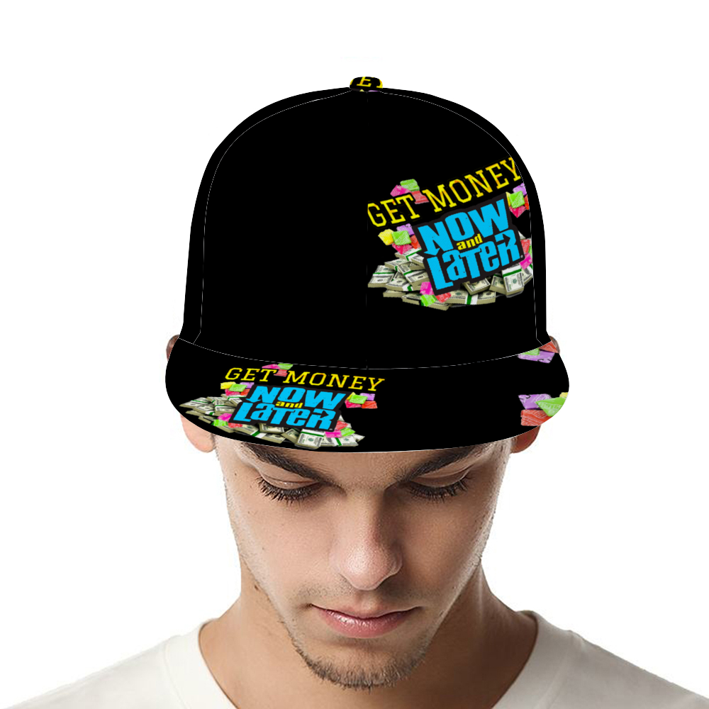 GET MONEY Trucker Hat BLACK BLUE