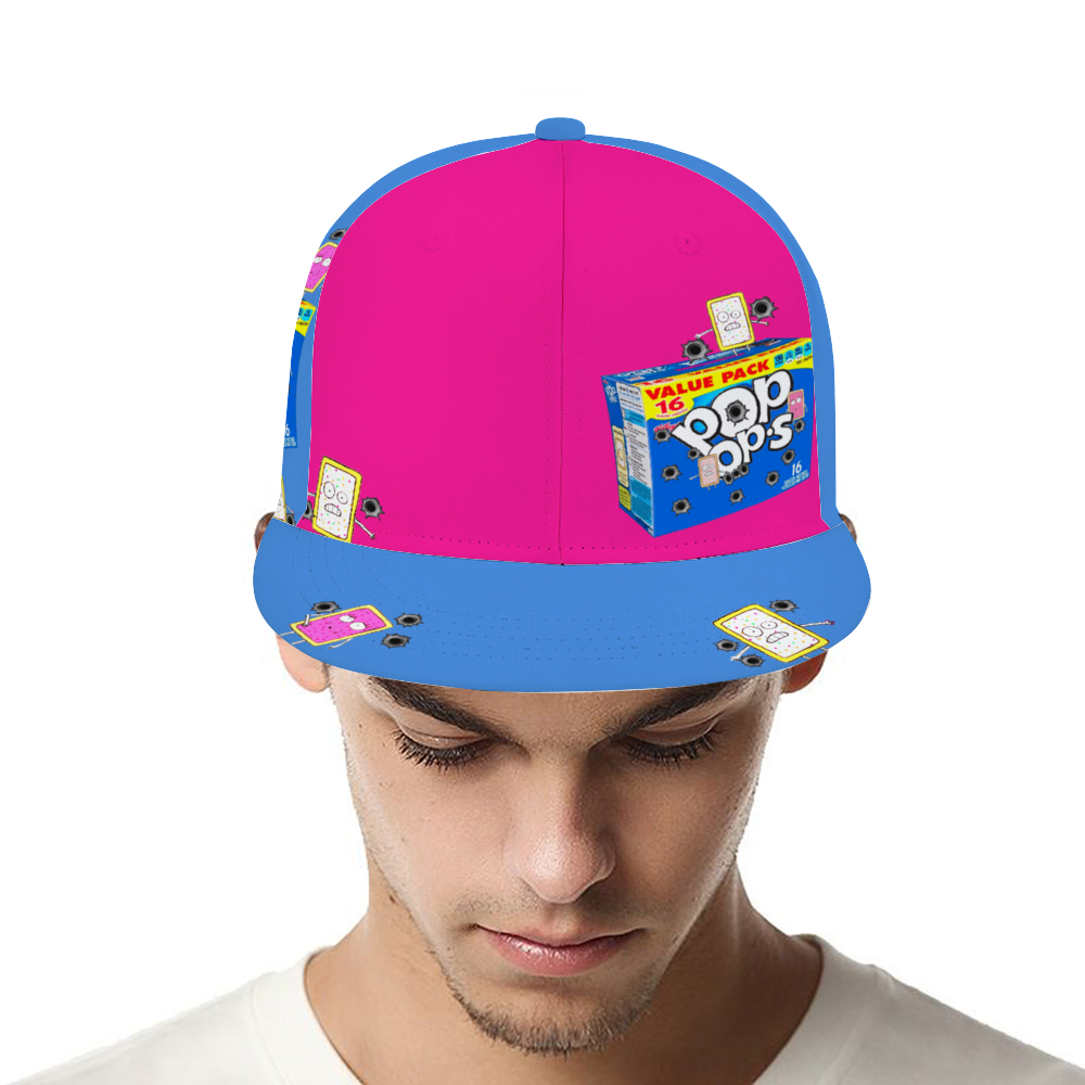 POP OPS Trucker Hat PINK BLUE
