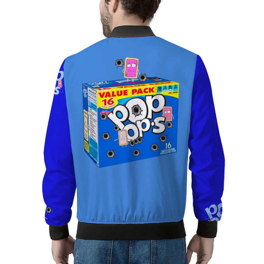 POP OPS Bomber Jacket BLUE