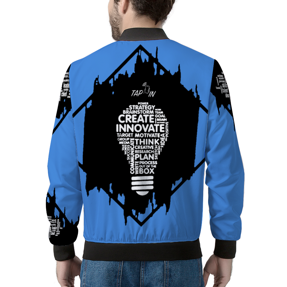 *Mens CEO Bomber Jacket BLUE
