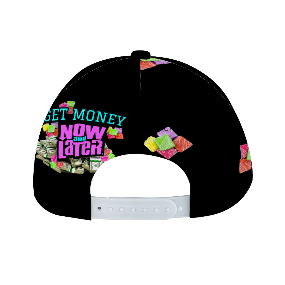 GET MONEY Trucker Hat BLACK PINK