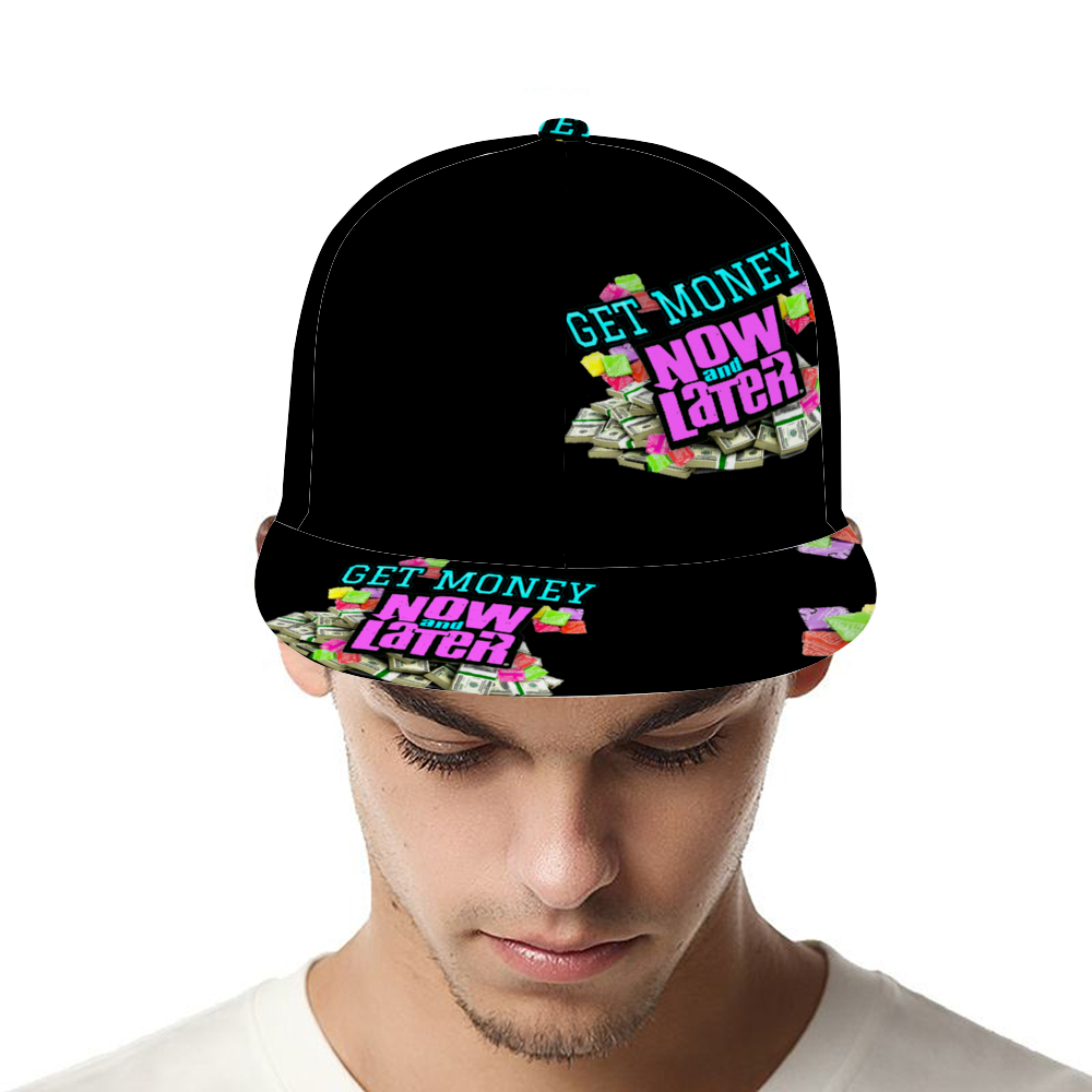 GET MONEY Trucker Hat BLACK PINK