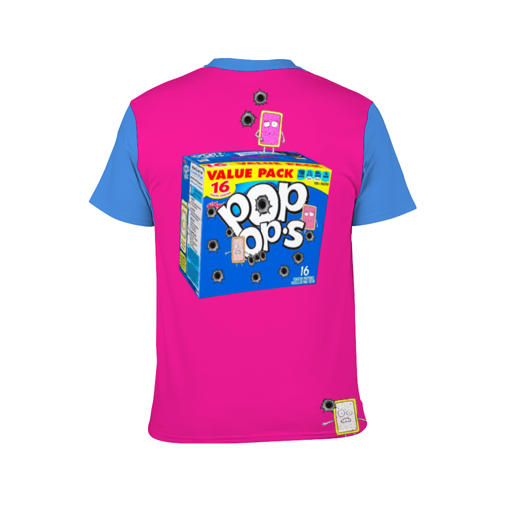 UNISEX POP OPS T-Shirt PINK BLUE