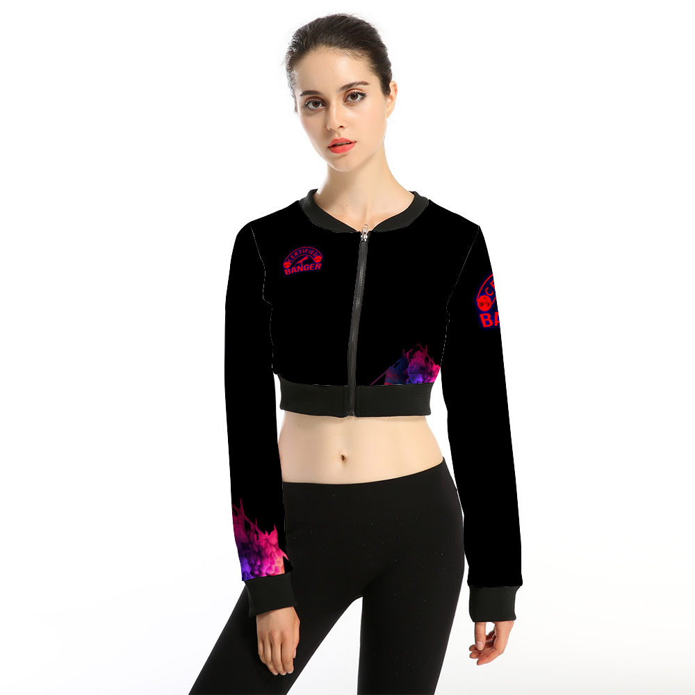 *Women's CERTIFIED BANGER Crop Jacket