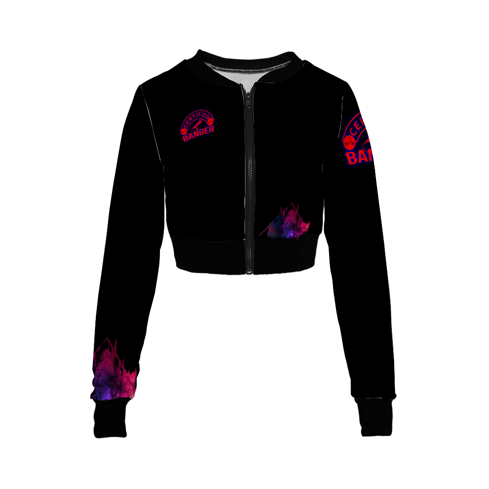 *Women's CERTIFIED BANGER Crop Jacket