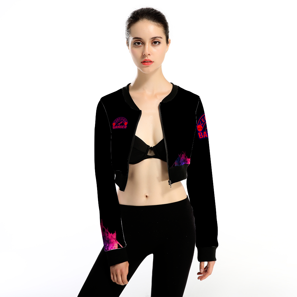 *Women's CERTIFIED BANGER Crop Jacket