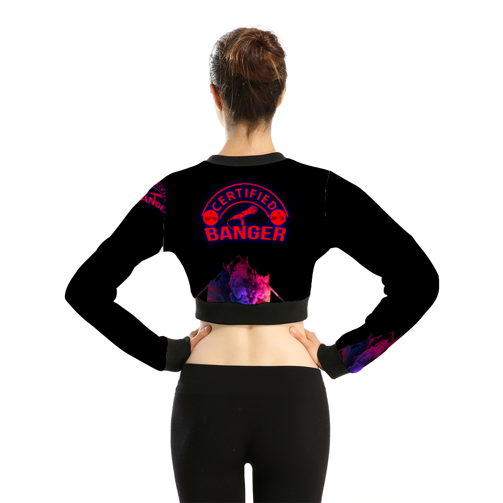 *Women's CERTIFIED BANGER Crop Jacket